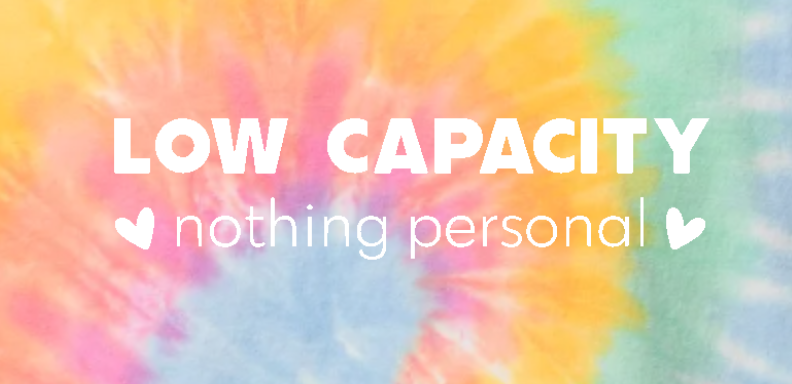 Low Capacity, Nothing Personal - Burnout Tee